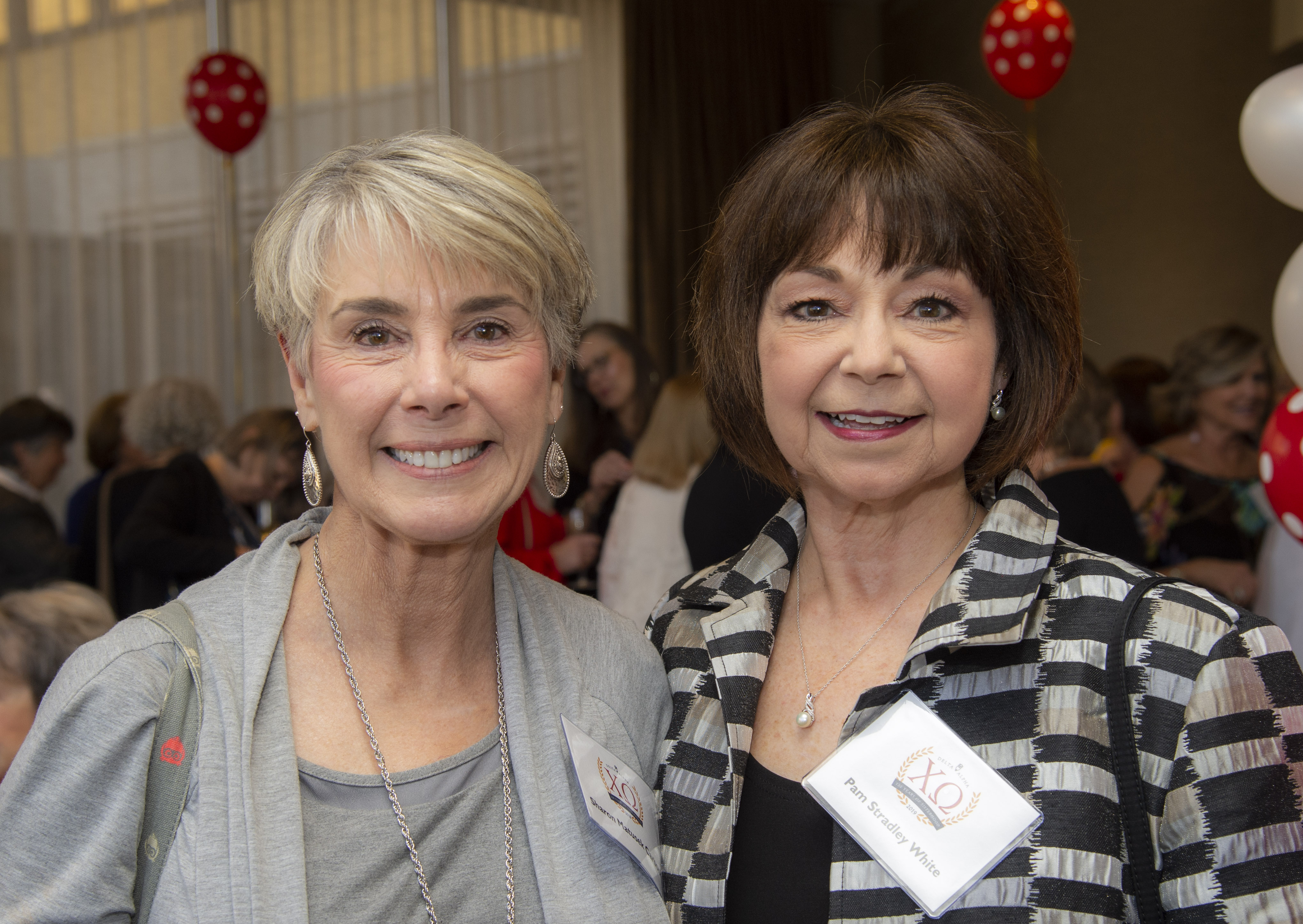 Sharon Carboni and Pam White