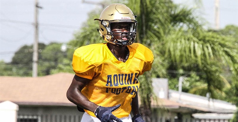 The Georgia Bulldogs have landed a commitment from receiver Marcus Rosemy, a top-50 national recruit out of Fort Lauderdale, Florida. / 247Sports.com Photo