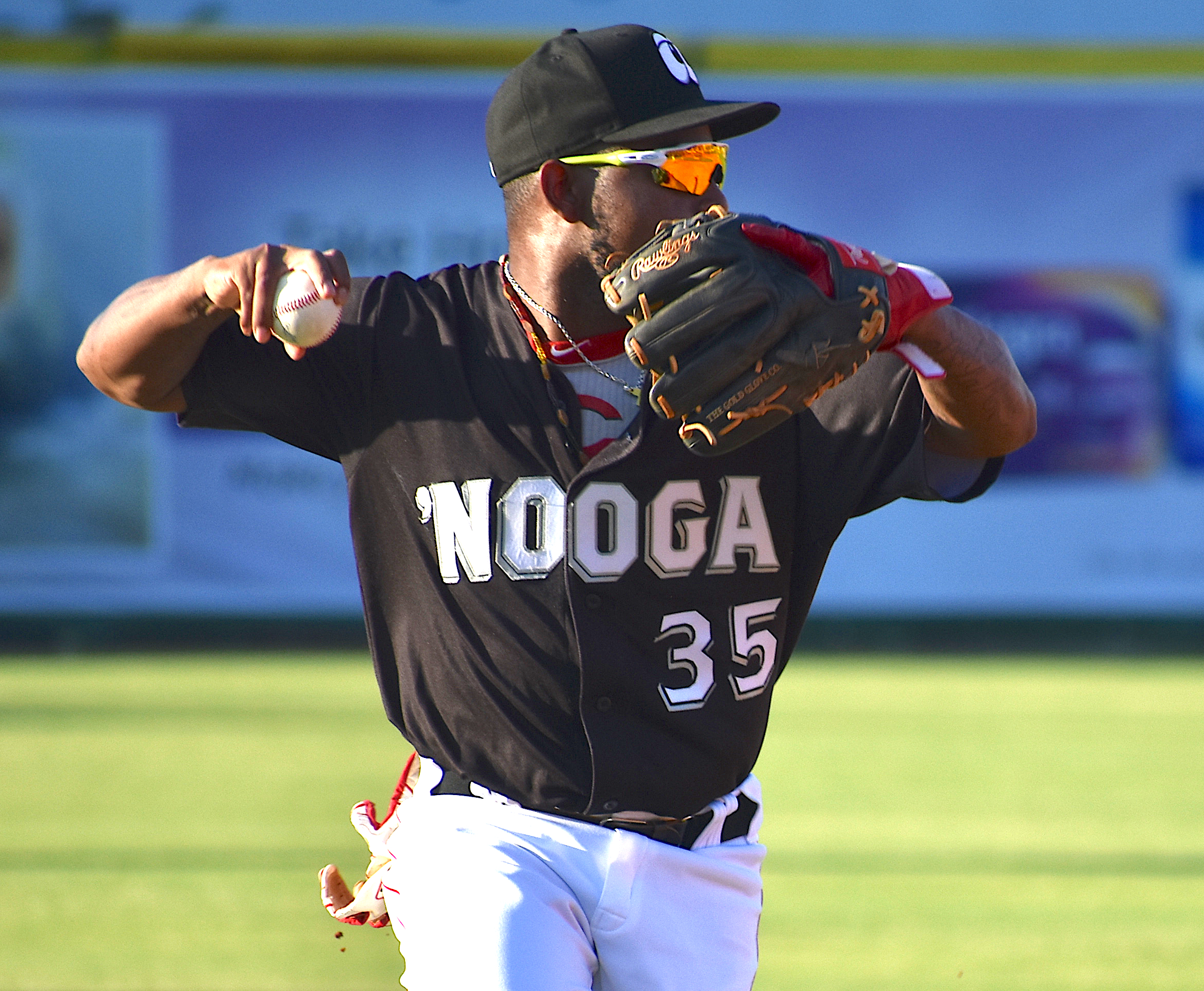 Chattanooga Lookouts shortstop Alfredo Rodriguez has hit safely in 19 of his past 20 games. Rodriguez had two hits and scored a run in Chattanooga's 10-9 victory over Birmingham at AT&T Field Thursday night.