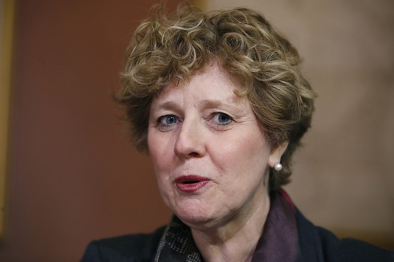 U.S. Rep. Susan Brooks, R-Indiana, shown here in this Feb. 6, 2018, photo, said earlier this month that she won't seek reelection next year because she wants to spend more time with her family. (AP Photo/Alex Brandon)