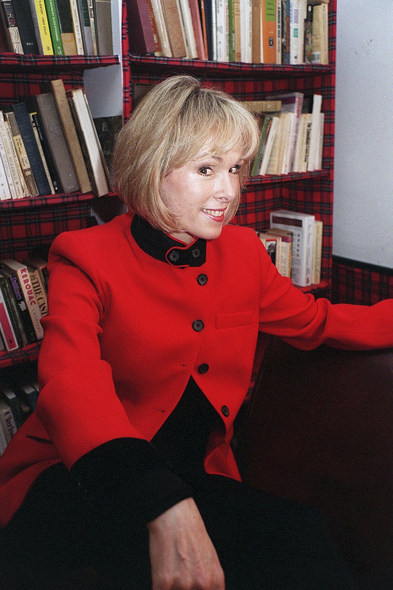 The longtime advice columnist E. Jean Carrol, shown here in New York in March 1997, accused Donald Trump of raping her in a Bergdorf Goodman dressing room in either 1995 or 1996 in her forthcoming book "What Do We Need Men For?" In a statement, Trump emphatically denied the incident. (G. Paul Burnett/The New York Times)