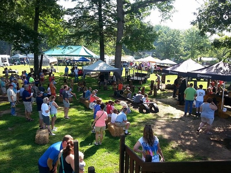 Mountain Market for Arts & Crafts will mark its 60th year over the last week of July 2019 with a special "Diamond" anniversary event in Monteagle, Tennessee. / Contributed photo from Stephanie Kelley, South Cumberland Chamber of Commerce Events Team  