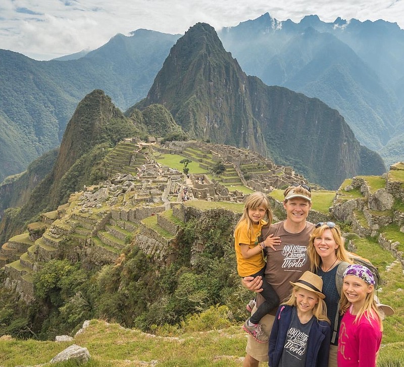 The Carisch family traveled to Peru, one of dozens of countries during their year-long adventure.