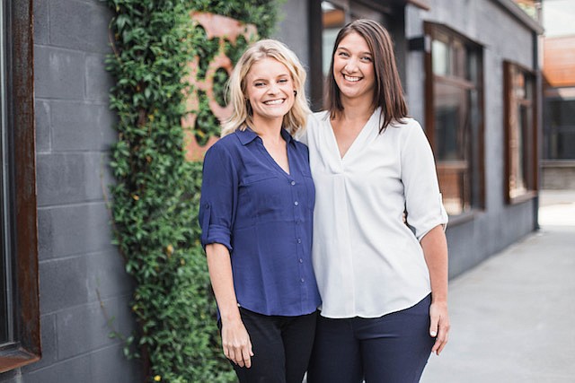 Chattanooga resident Dr. Jena Beise, left, and Red Bank resident Dr. Erin Shinkle are the co-founders of Heal at Home Moms, an education and exercise program created to help women heal from postpartum health issues. / Photo contributed by Jena Beise