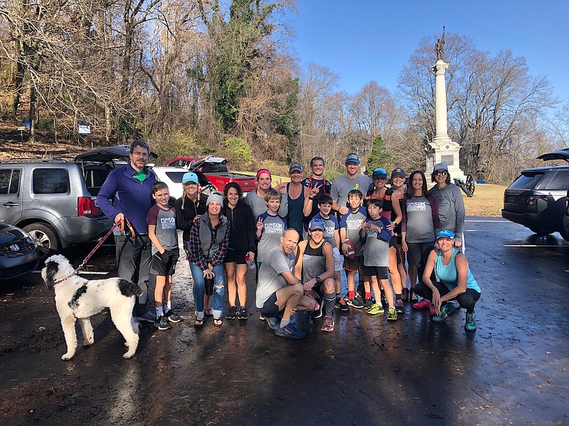 Participants of the Fun Family 50K. / Contributed photo by Missy Elliot