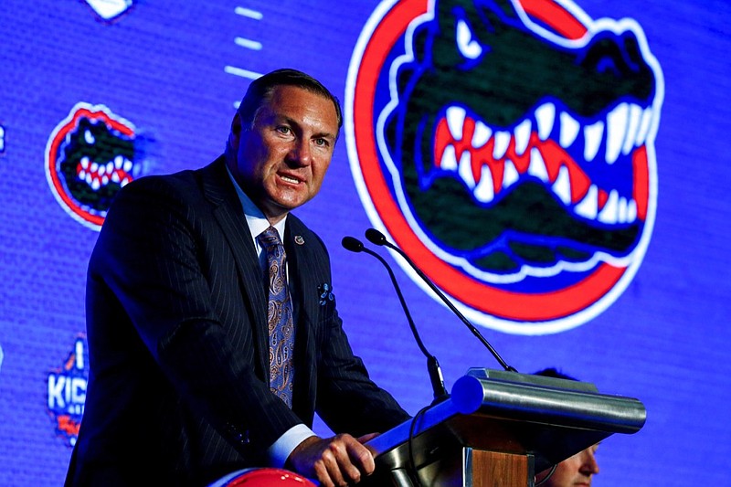 AP file photo by Butch Dill / Florida football coach Dan Mullen