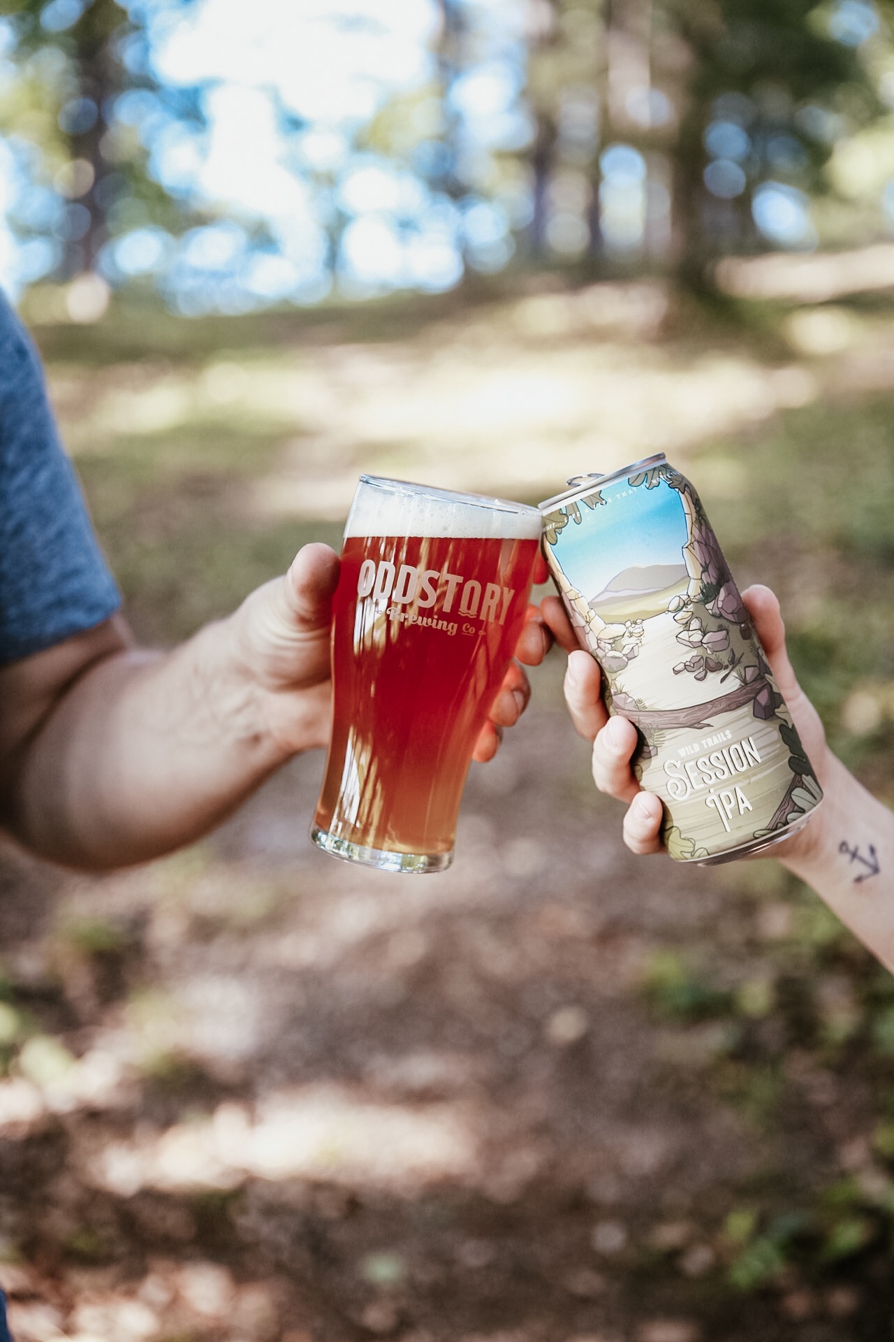 OddStory Brewing Co. donates a portion of proceeds from its Wild Trails series to the namesake nonprofit, which helps to maintain most of the area's trails stretching from the Cumberland Trail to Lula Lake and Prentice Cooper to Enterprise South. / Photo courtesy of OddStory Brewing Company