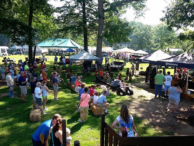 Mountain Market Arts & Crafts is held in Hannah Pickett Park on Monteagle Mountain.