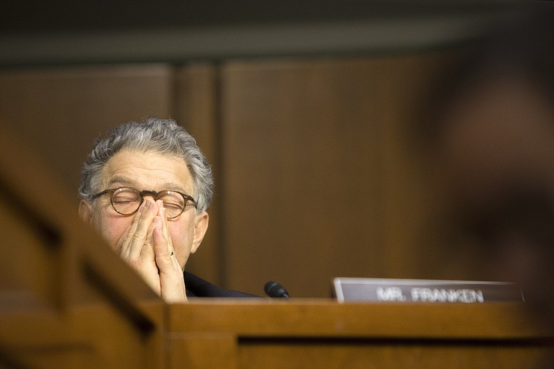 Former Sen. Al Franken, D-Minnesota, now wishes he would not have resigned his seat over sexual assault allegations in 2018. (Tom Brenner/The New York Times)