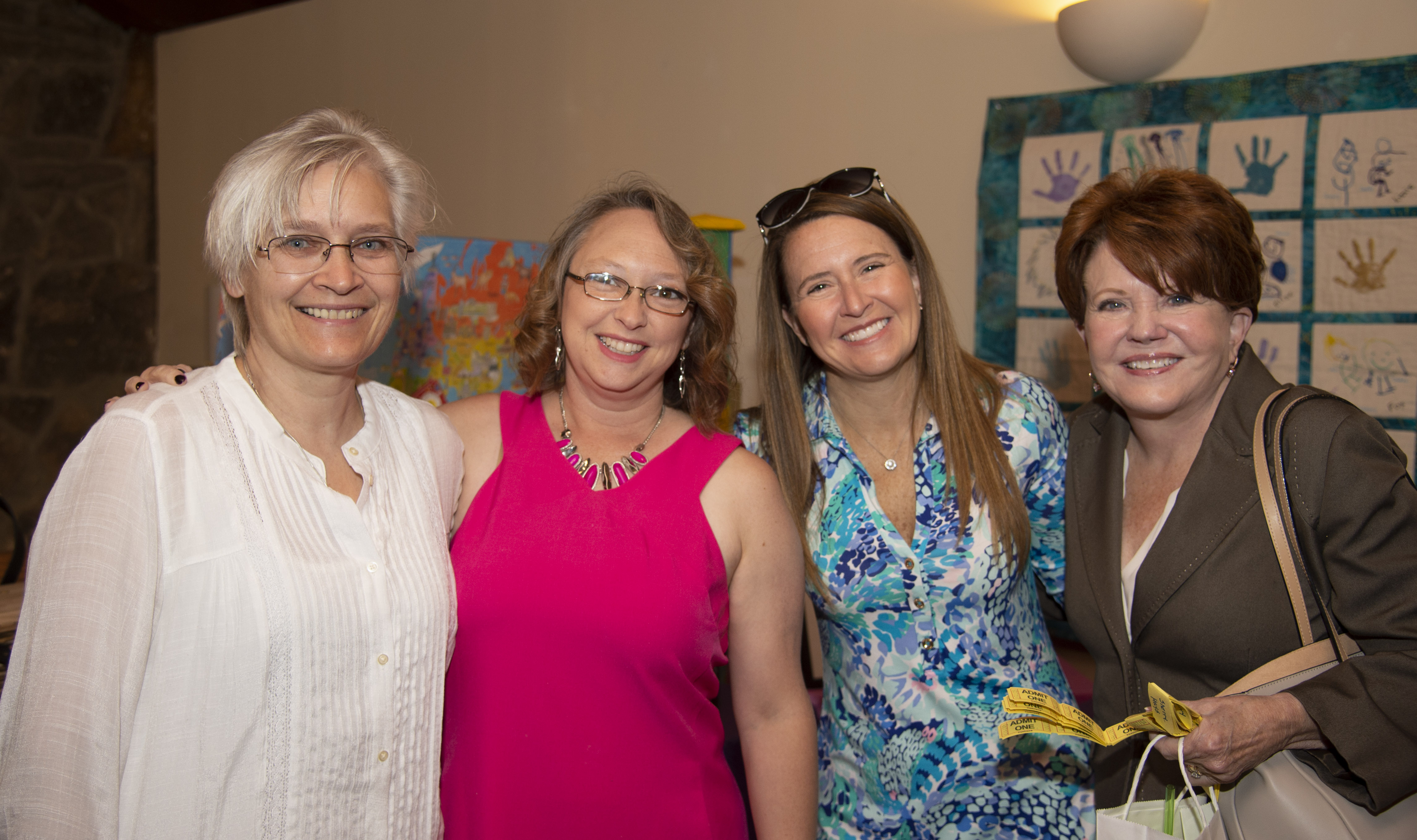 Alaine Gray, Peggy Huffine, Heather Scoggins and Sherry Hays
