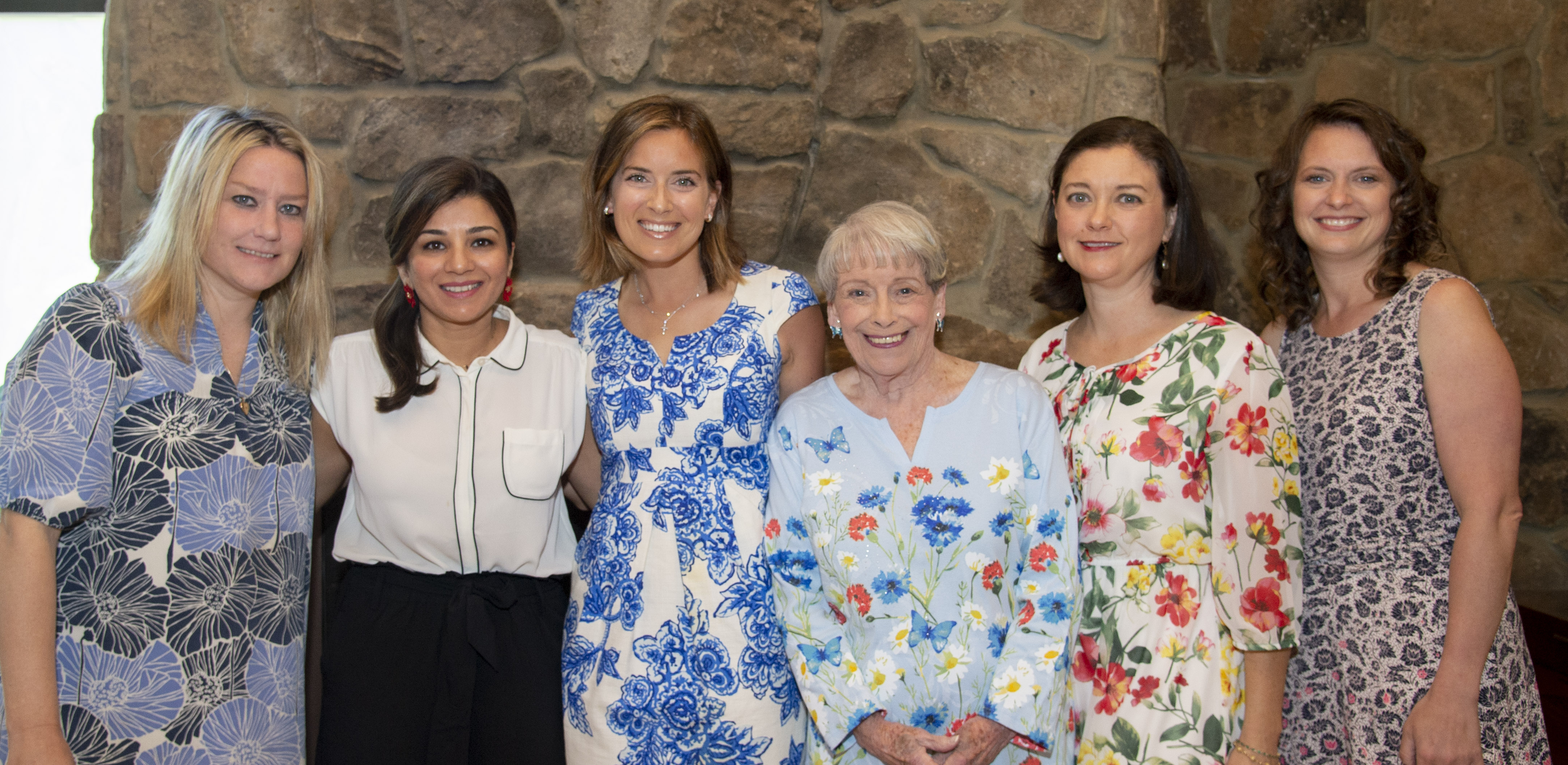 Heidi Griswold, Saima Barkat, Grace Smith, Betty Ewing, Suzanne Hallman and Katie Mondy