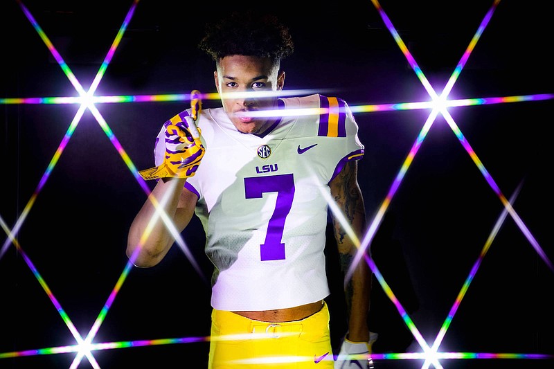 LSU junior safety Grant Delpit will wear the No. 7 jersey this season. It's considered an honor to wear the number for the Tigers, and Delpit is coming off an outstanding season in which he was named the nation's top defensive back in college football.