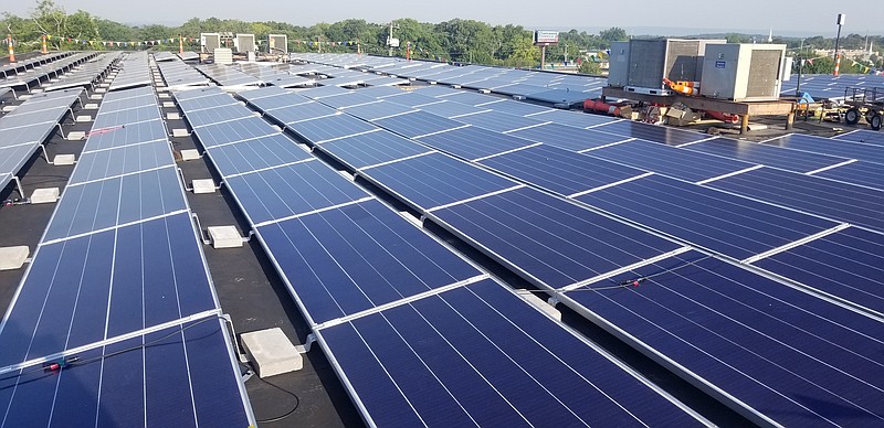 Scenic City Solar recently completed a 500-kilowatt solar installation at Mature Care of Standifer Place. / Contributed photo by Ray Kazlaskia