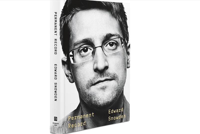 This image provided by Metropolitan Books shows the cover of Edward Snowden's "Permanent Record." Snowden has written a memoir. Metropolitan Books announced Thursday, Aug. 1, 2019, that Snowden's "Permanent Record" will be released simultaneously in more than 20 countries, including the U.S. and Britain on Sept. 17. ( Metropolitan Books via AP)
