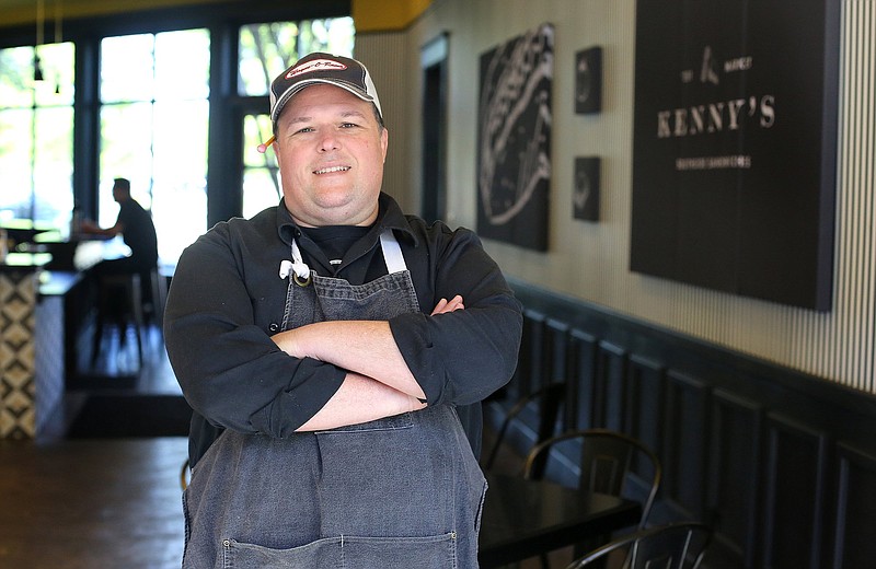 Chef Kenny Burnap opened Kenny's Southside Sandwiches in June 2018.