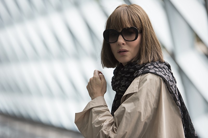 This image provided by Annapurna Pictures shows Cate Blanchett as Bernadette Fox in Richard Linklater's "Where'd You Go, Bernadette," an Annapurna Pictures release. (Wilson Webb/Annapurna Pictures via AP)