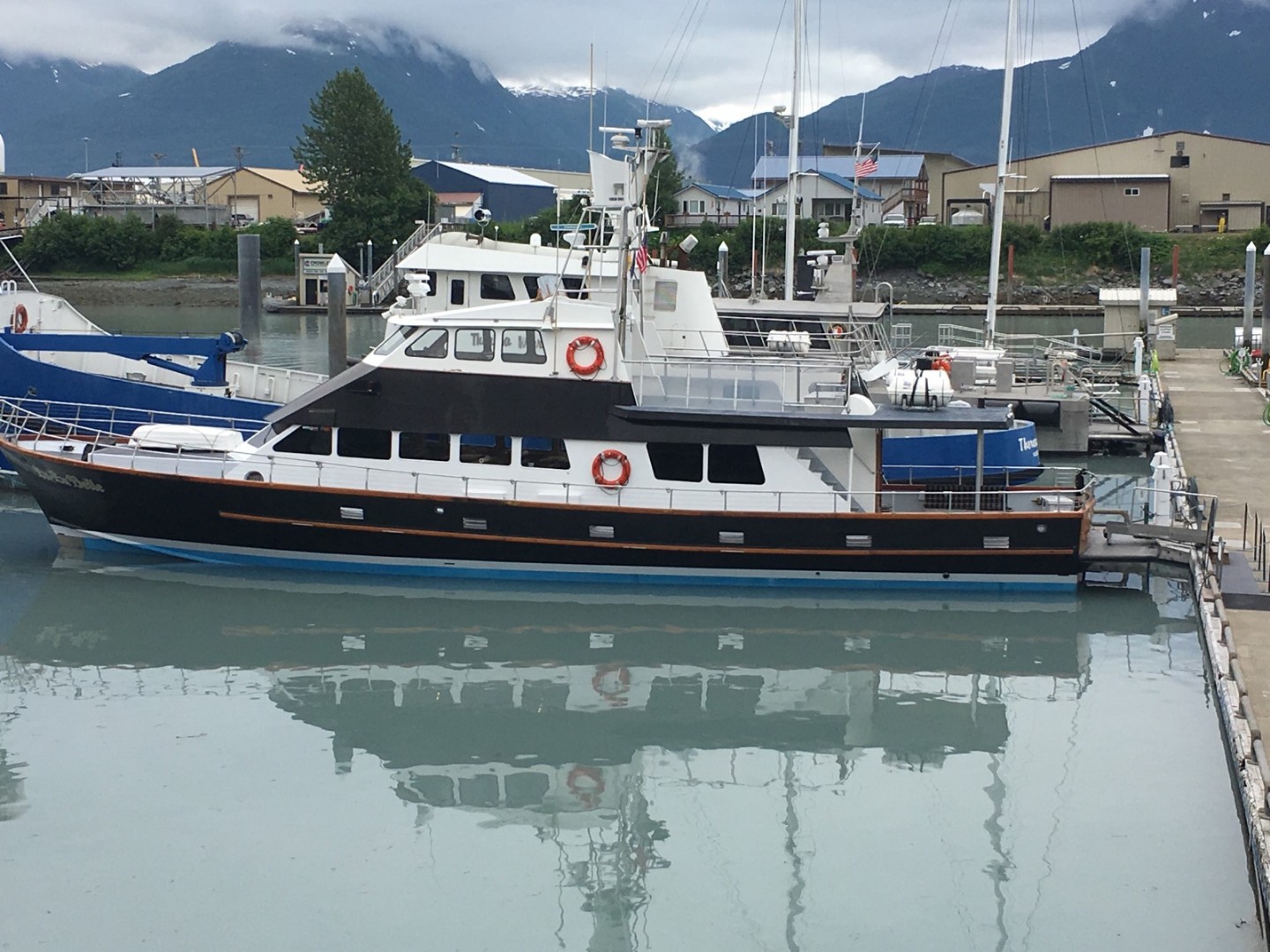 The Lulu Belle and Capt. Fred Rodolf have made the trip from Valdez to the Columbia Glacier on the pristine waters of Prince William Sound for over 40 years. / Photo by Patti Smith