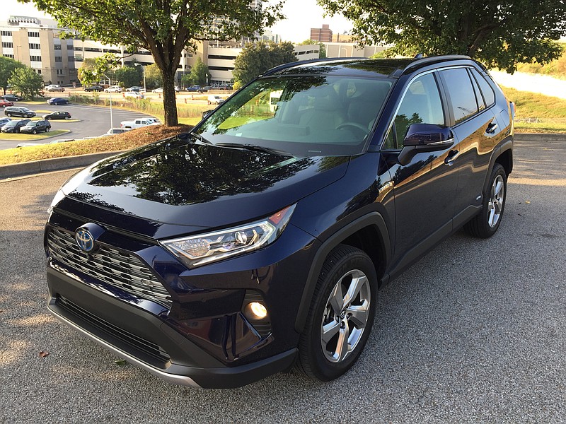 The newly redesigned 2029 Toyota RAV4 has sharper lines than before.
