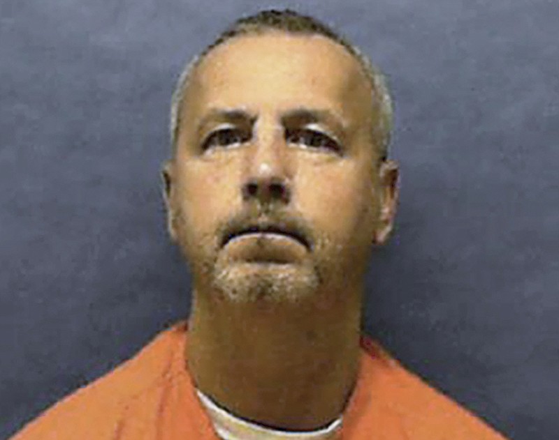 In this undated photo provided by the Florida Department of Corrections, Gary Ray Bowles is shown. Bowles, a serial killer who preyed on older gay men during an eight-month spree in 1994 that left six dead, was executed by lethal injection Thursday, Aug. 22, 2019, at Florida State prison. (Florida Department of Corrections via AP)