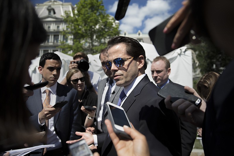 Anthony Scaramucci, the former White House communications director, in Washington, in July 2017. (Tom Brenner/The New York Times)