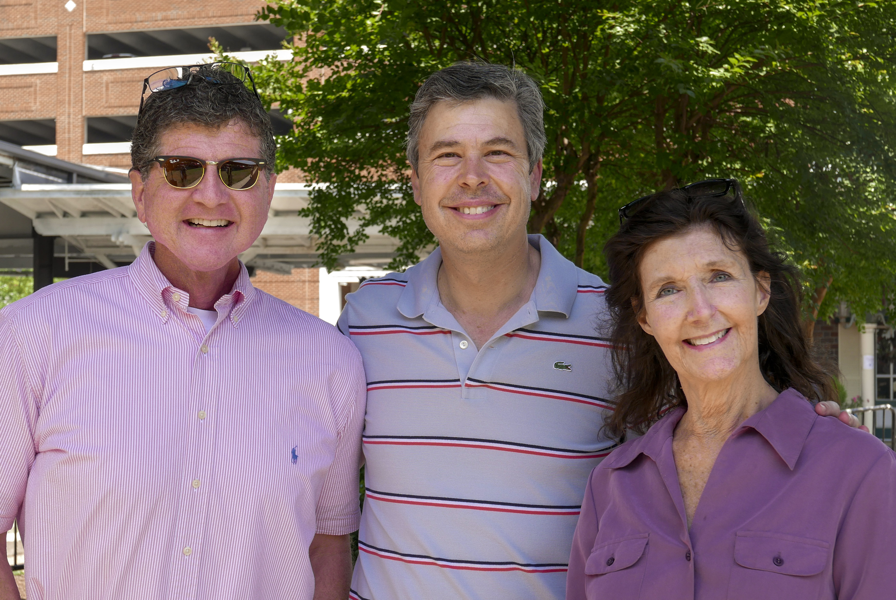 Rick Zeisig, Chattanooga Mayor Andy Berke and Patti Sanders