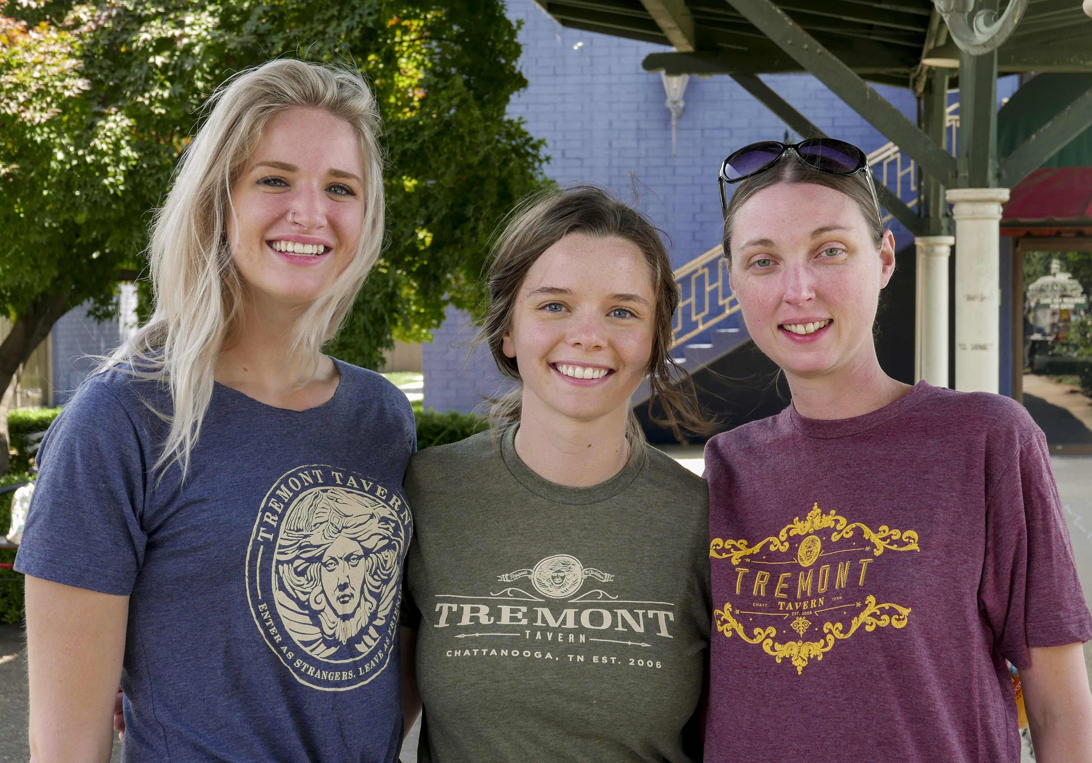 Sophie Najjar, Allison Hayes and Kassandra Hanchett