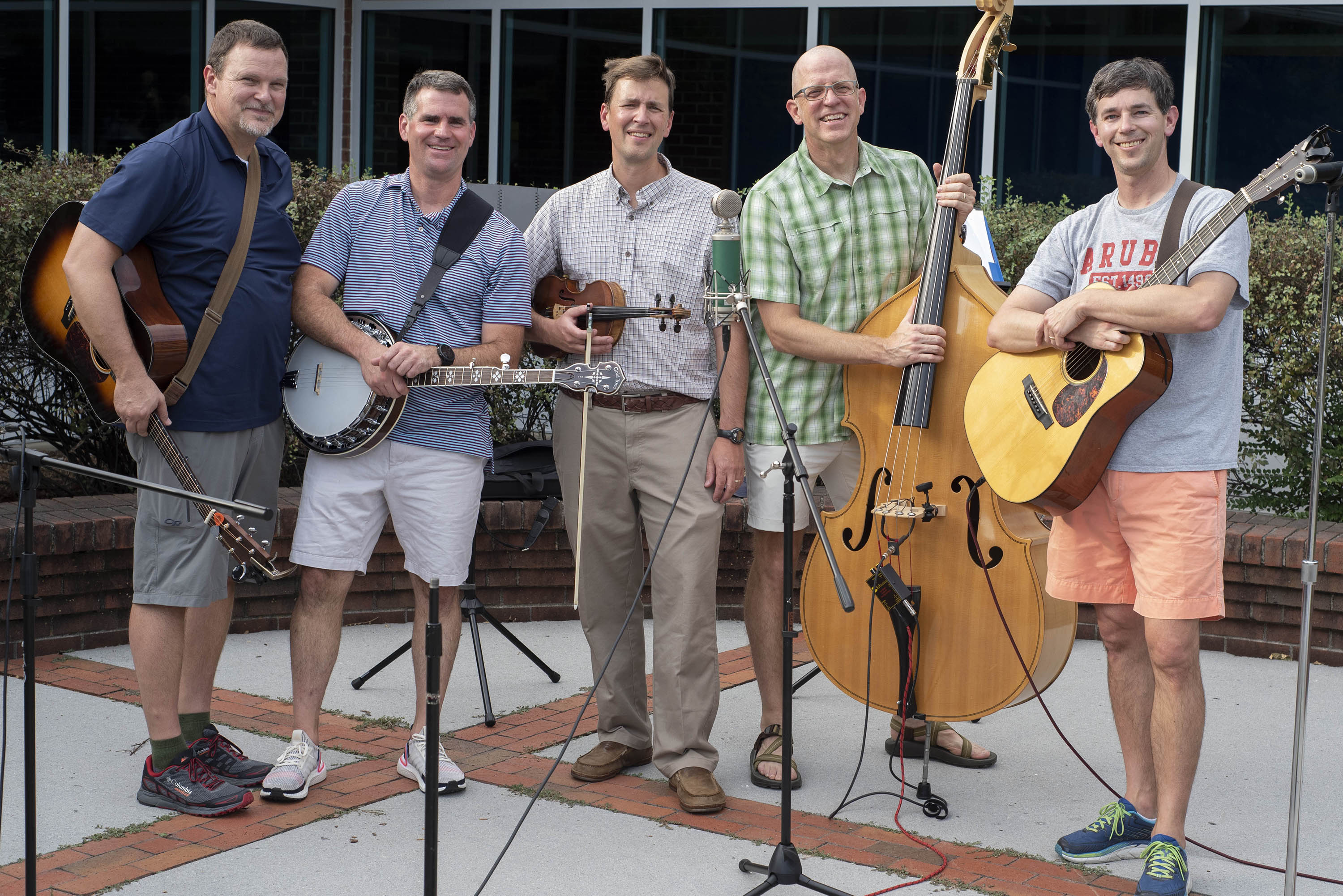 Frank Harrison, Daniel Sawrie, Drew Fowler, Marc Funk and David Barker