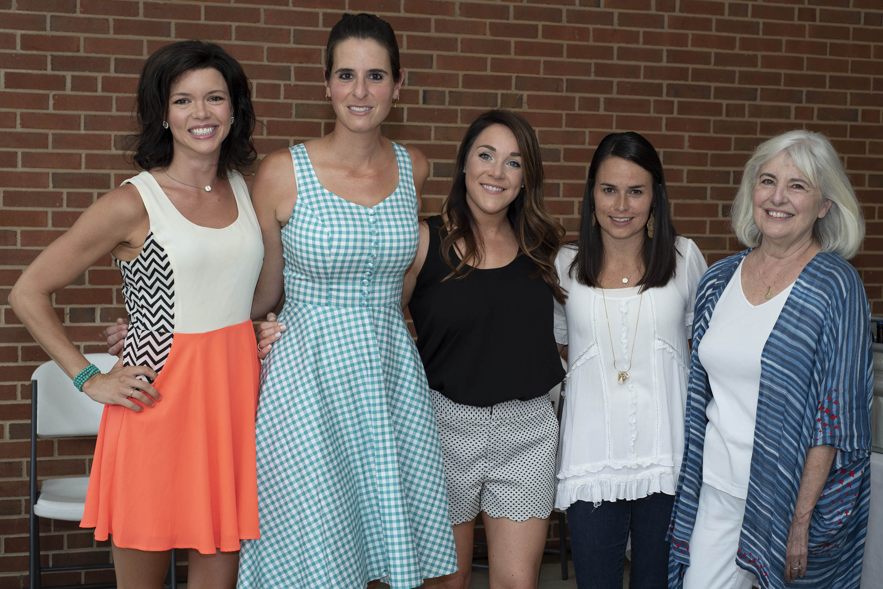 Amanda Angel, Allie Hyer, Kendra Reasor, Christy Lusk and Janie Lemoine