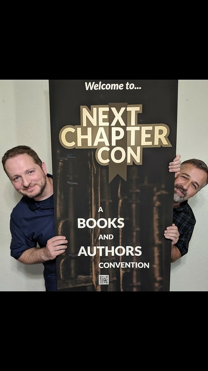 Photo contributed by Kenyon Henry / Kenyon Henry, left, and Keith Robinson are bringing the Next Chapter Convention to The Colonnade Center Saturday, Sept. 7.