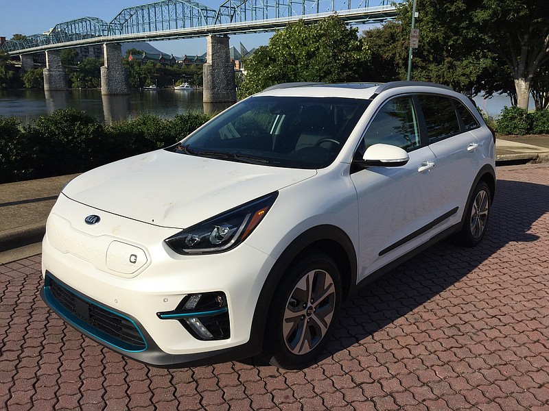 Photo by Mark Kennedy / The Kia Niro EV has a range of about 200 miles on a charge.