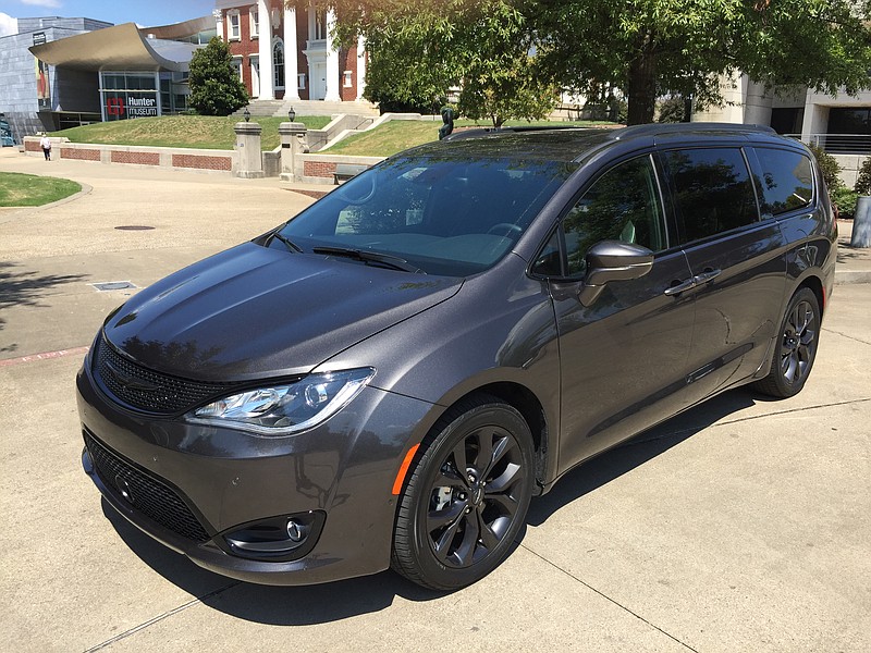 Photo by Mark Kennedy / The 2019 Chrysler Pacifica with S Package has a menacing look.