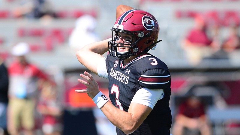 South Carolina freshman quarterback Ryan Hilinski. / South Carolina photo