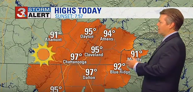 David Karnes' Monday morning forecast