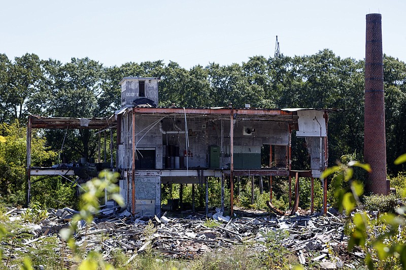 Staff photo by C.B. Schmelter / The mill site in Lupton City is seen on Thursday, Sept. 5, 2019 in Chattanooga, Tenn.