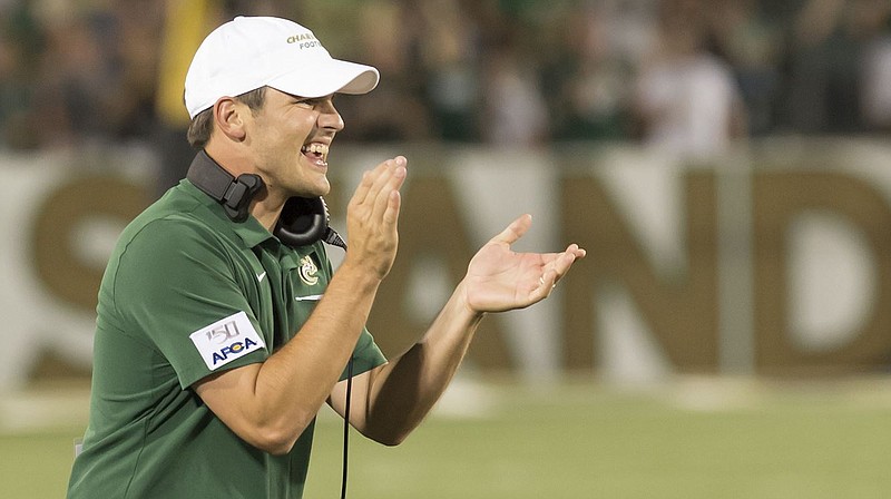 Charlotte photo / Charlotte football coach Will Healy, who is in his first year with the 49ers, has the task of facing top-ranked Clemson on Saturday night.