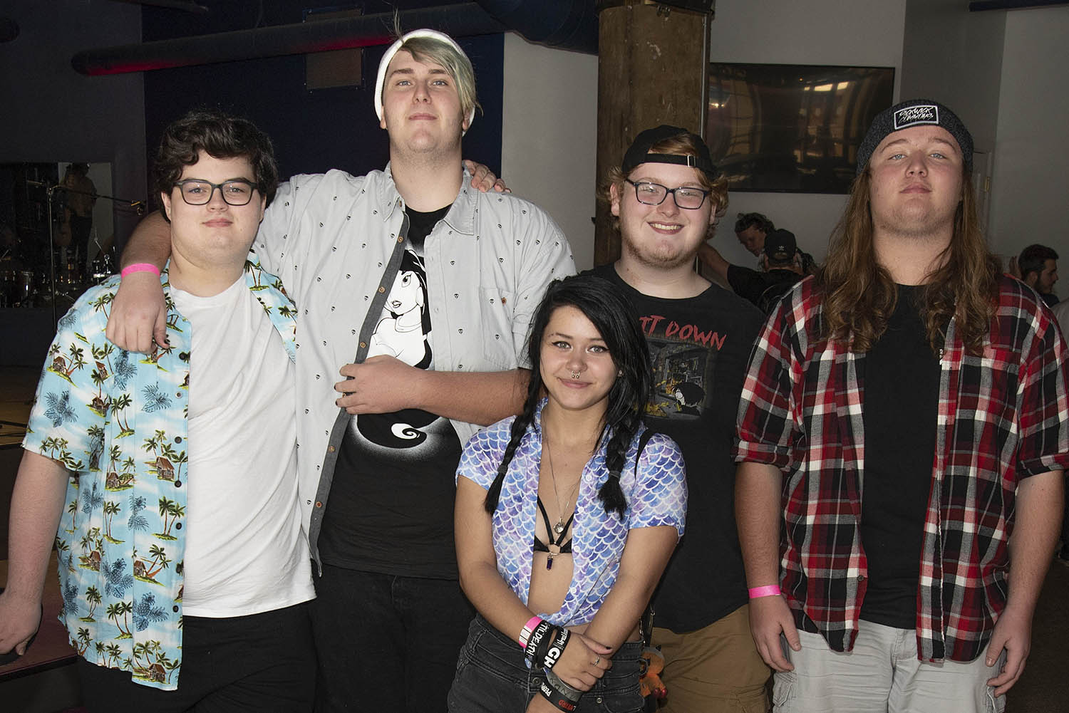 Alexander Young, James Williams, Miranda Rogers, Casen Bledsoe and Dylan Jarnagin