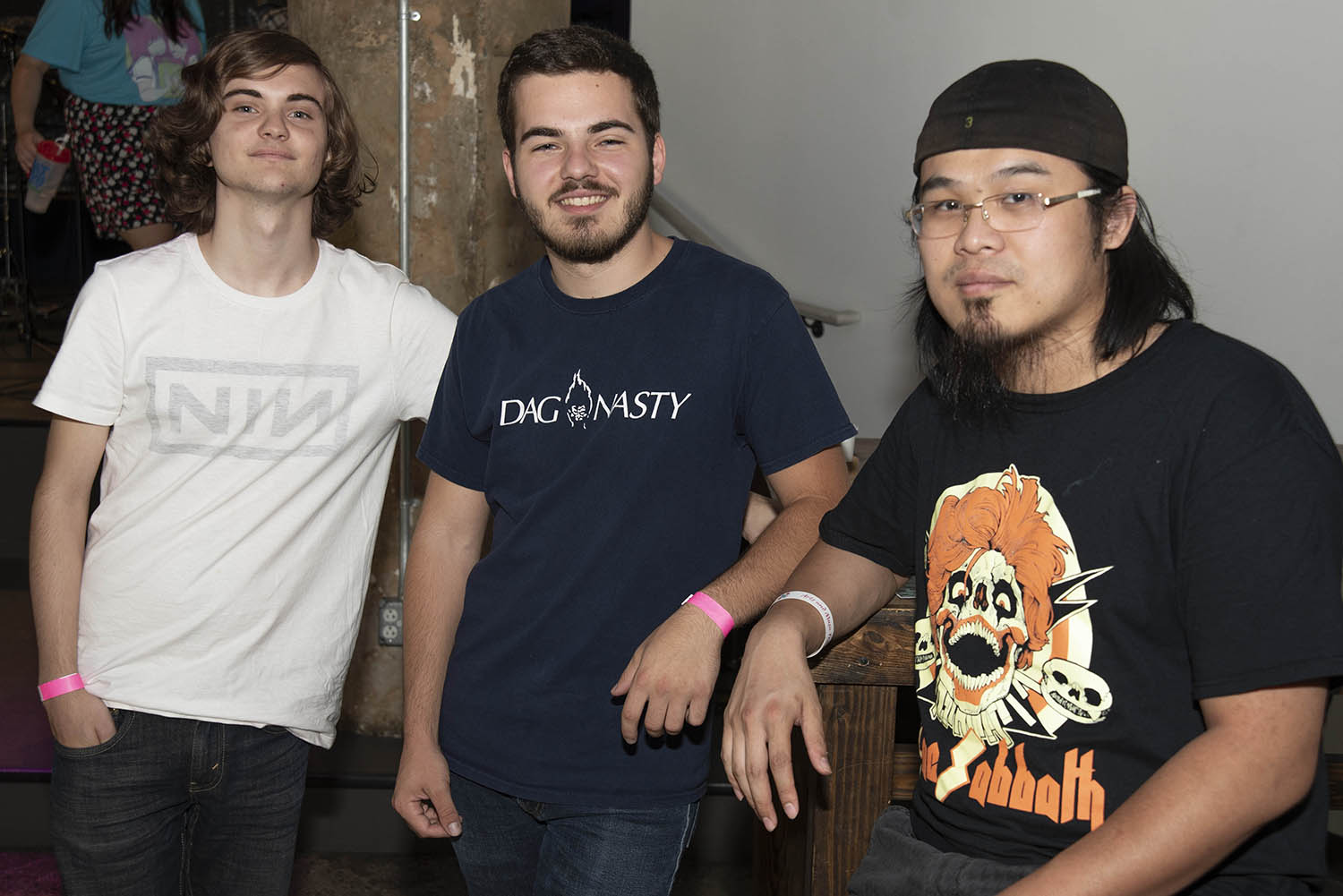 Zach Evans, Trevor Lynch and Hung Nguyen