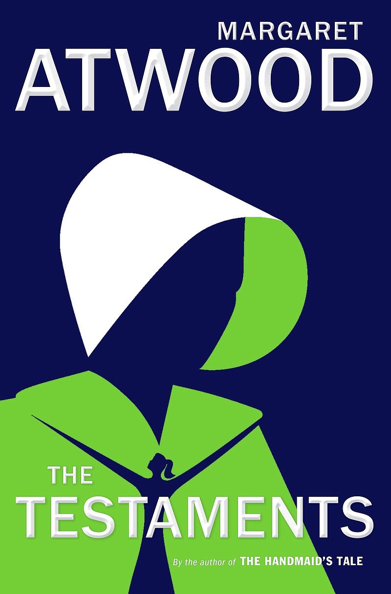 This cover image released by Nan A. Talese shows "The Testaments," by Margaret Atwood. (Nan A. Talese via AP)