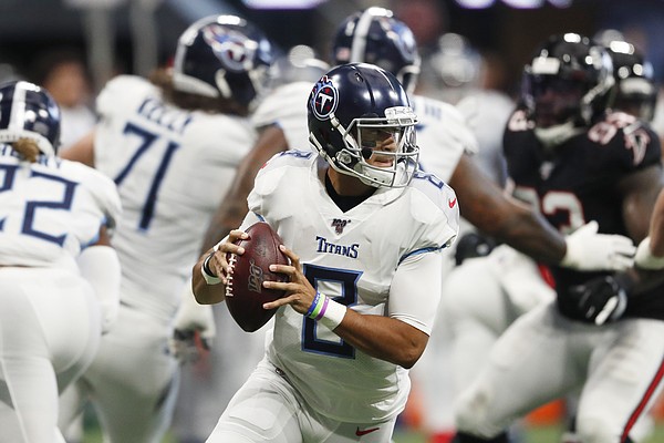 Marcus Mariota throws three first half touchdowns as Titans beat the  Falcons in Atlanta