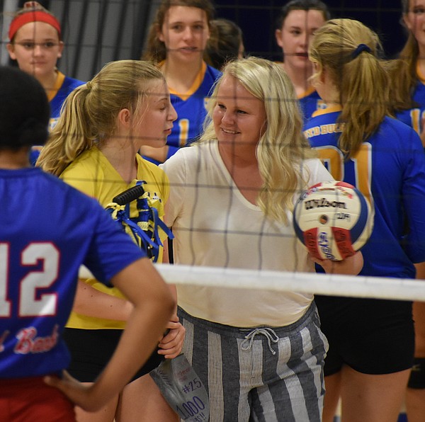 Boyd Buchanan volleyball duo reach grand milestones on senior night