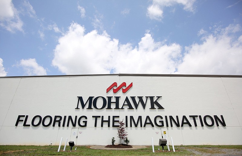 Mohawk Industries is pictured Wednesday, June 19, 2019 in Calhoun, Georgia.