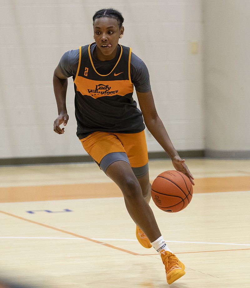Tennessee Athletics photo/Maury Neipris / Tennessee guard Jordan Horston is preparing for her freshman season with the Lady Vols, who host Carson-Newman tonight in an exhibition.