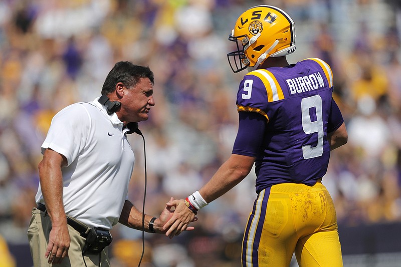 Pasquali's Pix: LSU coach Ed Orgeron wary of 'the Twitter machine' as visit  to Alabama looms | Chattanooga Times Free Press