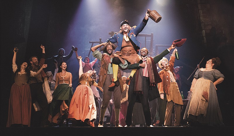 Photo contributed by Evan Zimmerman / The cast of "Les Miserables" performs "Master of the House."