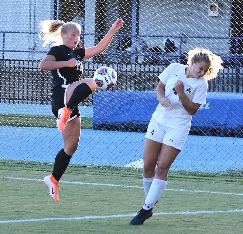 Staff file photo by Patrick MacCoon / Ashley Grant leads GPS in scoring with 20 goals this season.