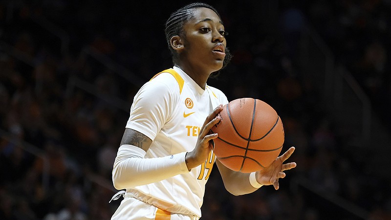 AP file photo by Shawn Millsaps / Tennessee guard Zaay Green led the Lady Vols with 17 points in a season-opening win Tuesday night at East Tennessee State.