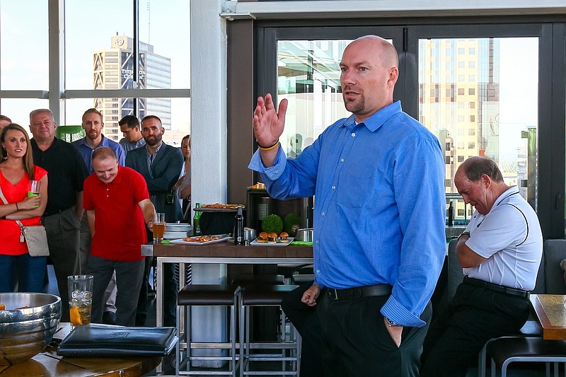 Chattanooga Football Club managing director Jeremy Alumbaugh said CFC is excited to have soccer apparel supplier Hummel provide the team uniform and other gear for at least the next two years. /Saint Louis FC photo