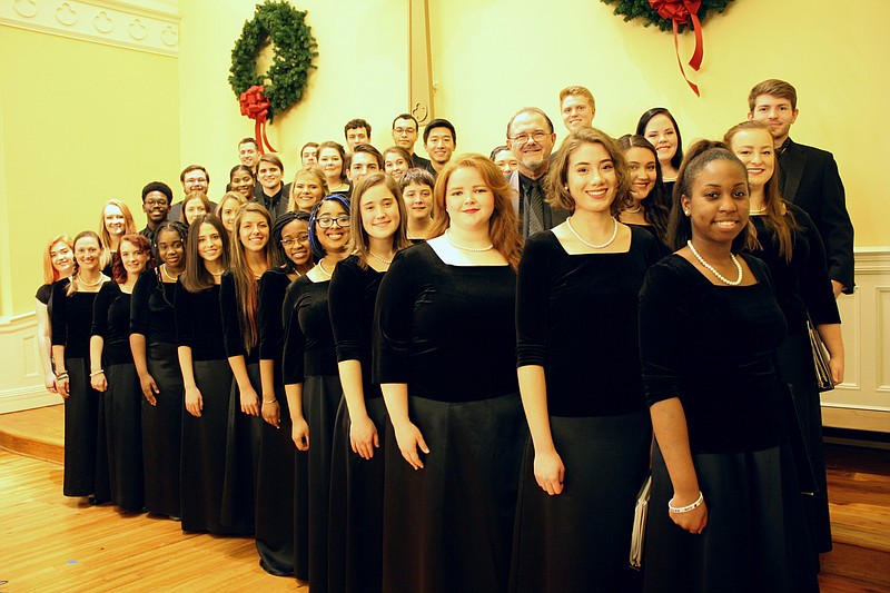 Photo by Dr. Kevin Ford / The Chattanooga Singers will be one of three performing arts organizations joining guest organist Dr. Patrick Scott at the annual Holiday Spectacular sponsored by Chattanooga Music Club.