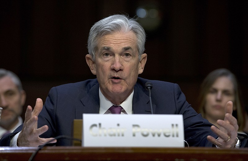 Federal Reserve Board Chair Jerome Powell testifies on the economic outlook, on Capitol Hill in Washington, Wednesday, Nov. 13, 2019. (AP Photo/Jose Luis Magana)