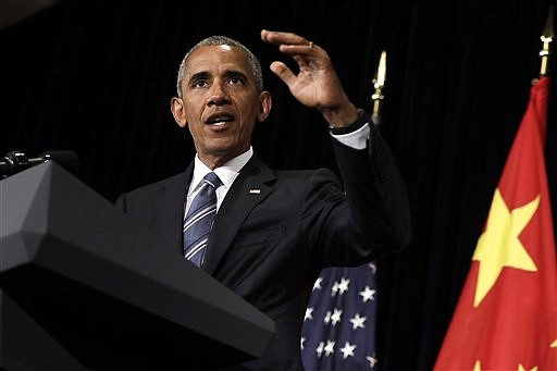 Associated Press File Photo / Former President Barack Obama has a little advice for his fellow Democrats: Don't go too far left.